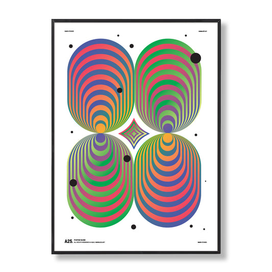 Poster Geometric Abstract N_049