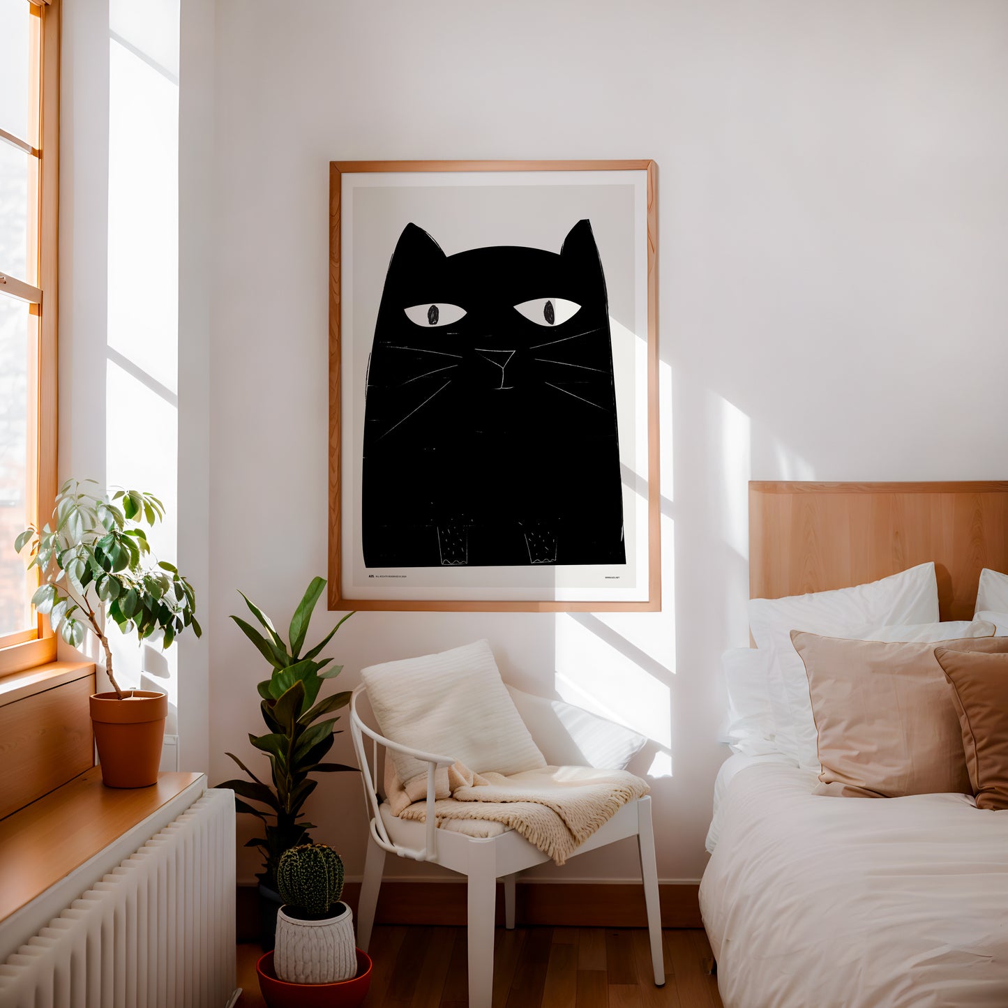 Poster Bold and Meowtiful